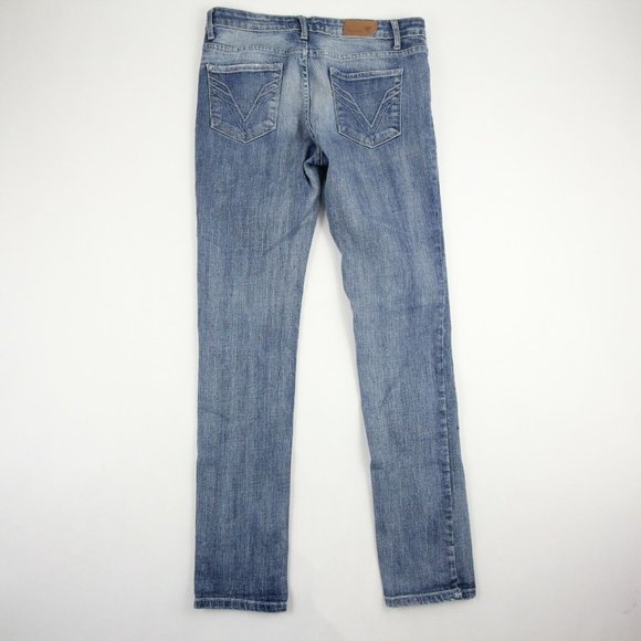 Vigoss Womens Slim Skinny Jeans Light Wash Denim Low Rise Size 7 - Picture 8 of 8